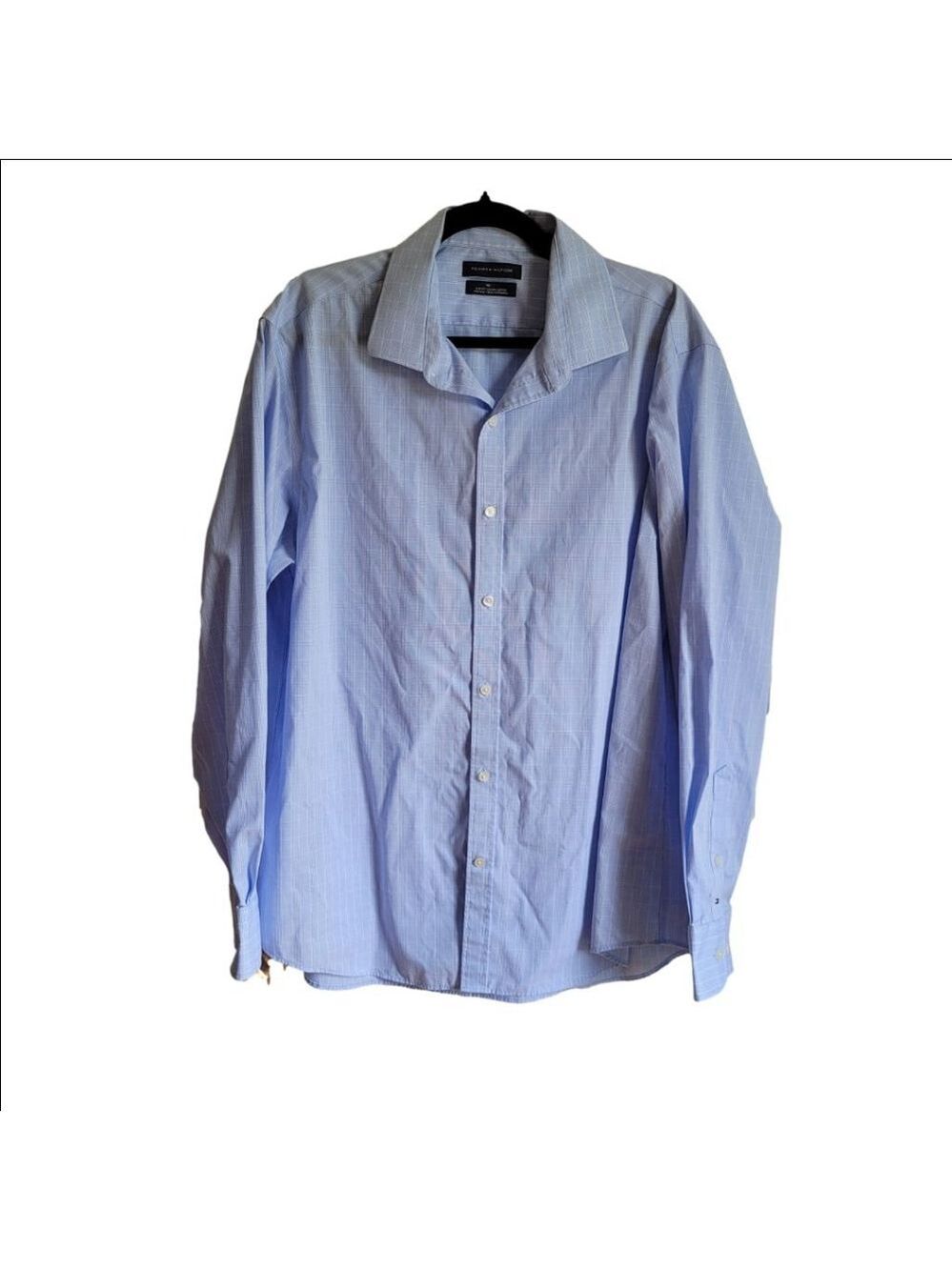 Men's Tommy Hilfiger Dress Shirt Size M Blue